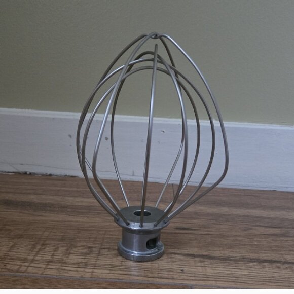 Kitchenaid silver metal wire whisk mixer attachment - Picture 2 of 5